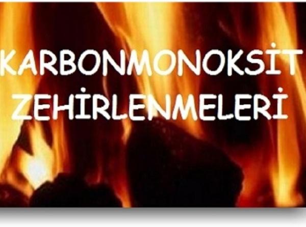 KARBONMONOKSİT  ZEHİRLENMELERİ 